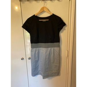 Tatuum Gray and Black Mini Dress